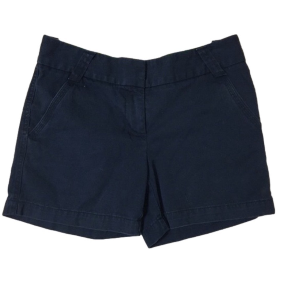 𝅺Vintage J. Crew Broken in Chino weathered Classic Twill shorts City Fit size 0